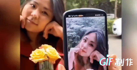 笑死人，看看直播關美顏后，女主播的表情變化，小撒直夸自己帥呆