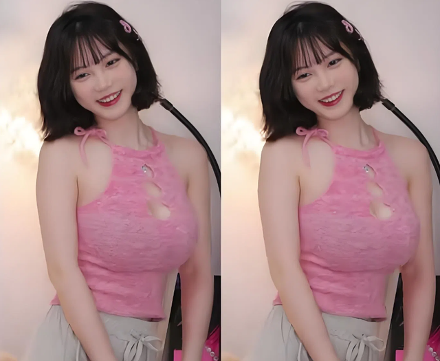 艾琳穿白色吊帶直播，“哇塞”身材展露無遺，這不花錢可以看的？