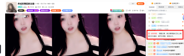 斗魚舞蹈區(qū)女主播大尺度表演被質(zhì)疑“擦邊”，曾因低俗直播多次受罰