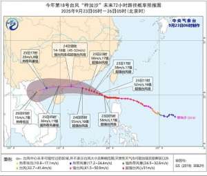 臺(tái)風(fēng)橙色預(yù)警：超強(qiáng)臺(tái)風(fēng)“樺加沙”24日將登陸廣東深圳到徐聞沿海